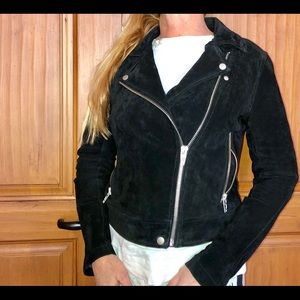 Blank NYC Black Suede Jacket